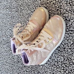 Girls Skechers Leopard High Top Sneakers Big Kids 5